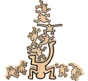 Vilac Motorická balančná hra postavy